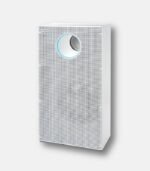 극초미세먼지와 냄새를 제거하는 코웨이 AP-1523D의 강력한 4단계 필터 시스템(구리 헤파필터 포함).