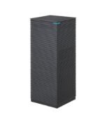 코웨이 노블 에어 공기청정기 모델의 세련된 타워형 외관 디자인.