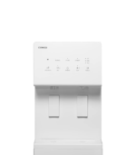 코웨이 CHP-5722L 코어 플러스 정수기 상단의 직관적인 터치 조작부와 LED 디스플레이 상세 디자인