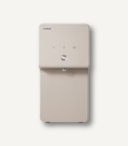 코웨이 P6320L 프라임 정수기 베이지 컬러 및 슬림 디자인 Coway USA Rental 고급스러운 베이지 컬러와 메탈릭 다이얼 디자인이 돋보이는 코웨이 프라임 정수기 P-6320L 제품 이미지