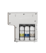 코웨이 프라임 정수기 P-6320L 내부의 3단계 필터 시스템 - RO 멤브레인 및 나노트랩 필터 구성 상세