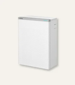 코웨이 스퀘어핏 공기청정기 AP1125G 화이트 측면 제품 이미지 미국 코웨이 스퀘어핏 공기청정기 AP-1125G 슬림 측면 디자인 및 공간 절약형 홈케어 가전 (11평형 렌탈 케어)